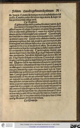 [B]eghina quedam dixit quod nullus sibi obloqui valeret, quia si ipsa rideret esset societas, si fleret esset devotio...