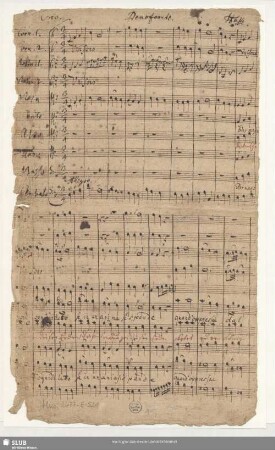 Demofoonte. Excerpts. Arr - Mus.2477-E-521 - Mus.2477-E-521a : Coro, orch, bc