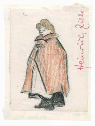Frau mit Mantel