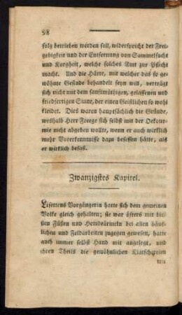 Zwanzigstes Kapitel.