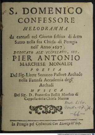 S. Domenico Confessore