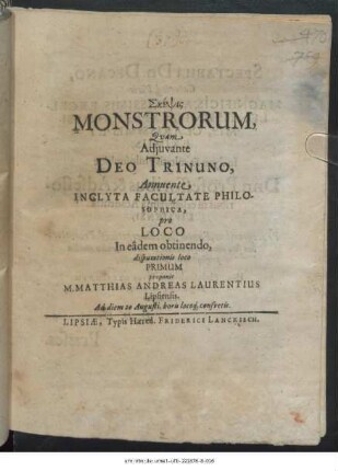 Skepsis Monstrorum