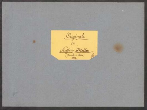 Fantaisie sur un motif favori de la Juive. Fragmente; pf; As-Dur; op.31
