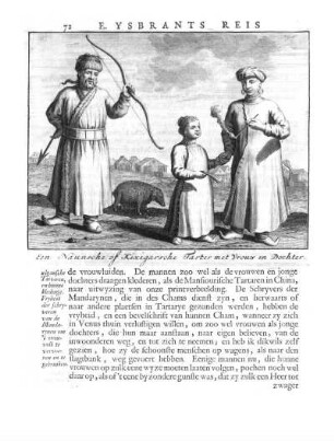 Een Naunsche of Xixigarsche Tarter met Vrouw en Dochter