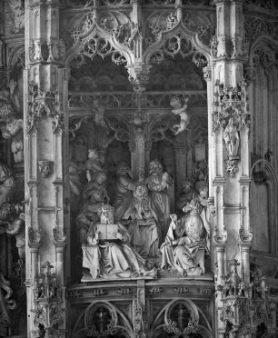 Altar der Margarete von Österreich, Pfingsten
