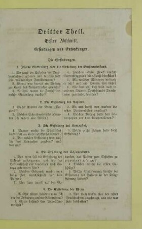 Dritter Theil