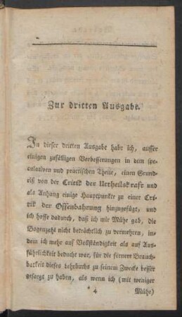 Zur dritten Ausgabe