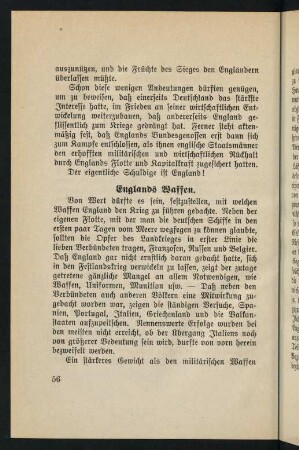56-72, Englands Waffen. - Freiheit!