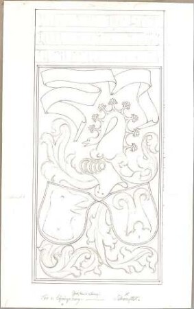 Hoffstadt, Friedrich; Kassette 5: Mappe IV, Grabsteine (1564 - 1588) - in Freising (Ansicht)