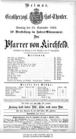Der Pfarrer von Kirchfeld