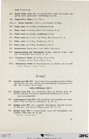 Spiegel (Nr. 578-584)
