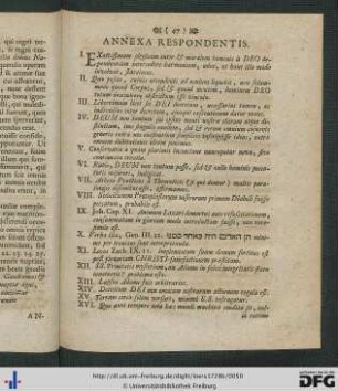 Annexa Respondentis.