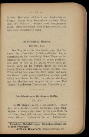 20) Dörnhagen, Guxhagen, Grifte