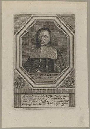 Bildnis des Maximilianus Sala