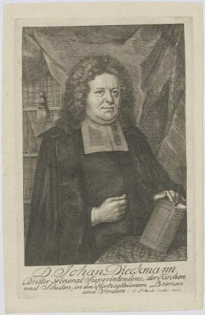 Bildnis des Johan Dieckmann