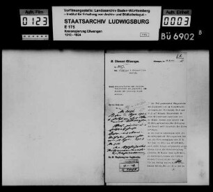 Schuldenwesen der Teilgemeinde Riegersheim, Gemeindebezirk Jagstzell