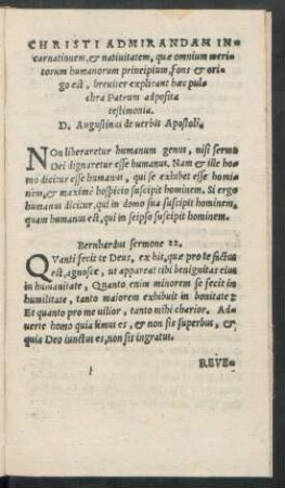 Bernhardus sermone 22.