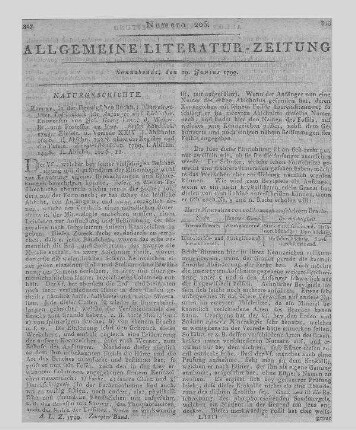 Lenz, J. G.: Mineralogisches Taschenbuch für Anfänger und Liebhaber. Bd. 1-2. Erfurt: Henning 1798-99