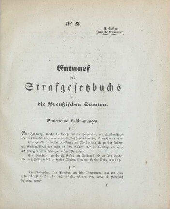Einleitende Bestimmungen