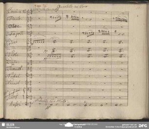 Quartetto con Coro: "Sey ruhig Narbel"