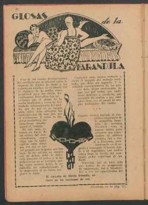 Glosas de la farándula
