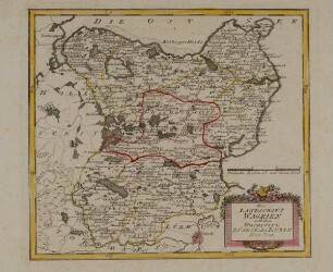 Die Landschaft Wagrien mit dem Hochstift Lübeck oder Eutin