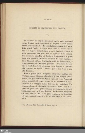 Seguita La Cronologia Del Convito. VI.