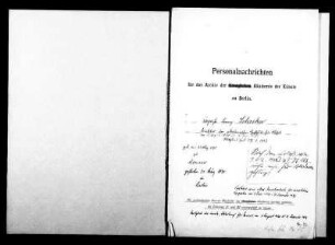 Schreker, Franz - Komponist 1923 - Januar - 27