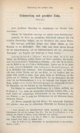 491-507 Lohnvertrag und gerechter Lohn : Schluß