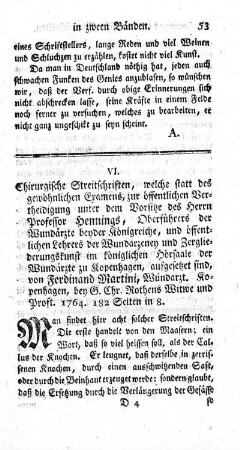 Chirurgische Streitschriften,[...]