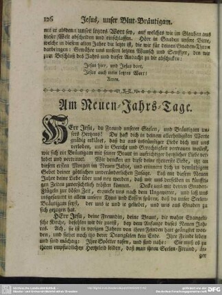 Am Neuen-Jahrs-Tage