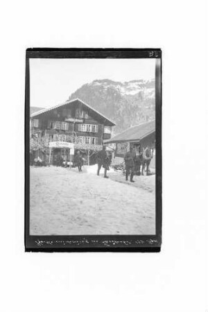 Pferdemusterung in Lauterbrunnen