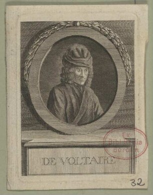 Bildnis des Voltaire