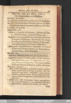 Cap. I. De Scriptoribus ecclesiasticis.