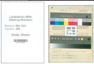Entnazifizierung Wilhelm Droste , geb. 15.08.1905 (Angestellter)