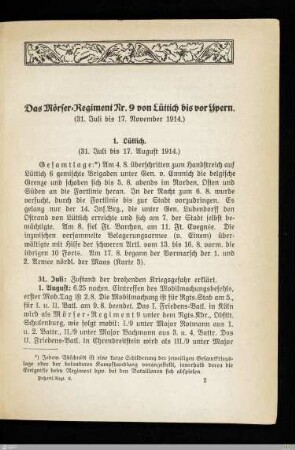 1. Lüttich