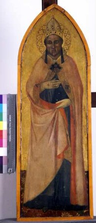 Der heilige Gregorius (?) (Gegenstück zu Inv.-Nr. 21), Folio 00020