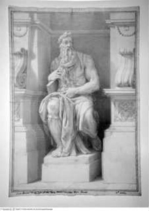 Concorso Accademico 1725, Terza Classe: Die Statue des Moses von Michelangelo Buonarroti in San Pietro in Vincoli, terzo premio