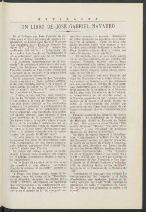 Un libro de José Gabriel Navarro