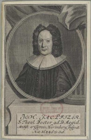 Bildnis des Joh. Jac. Pfizer
