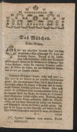 Das Mädchen