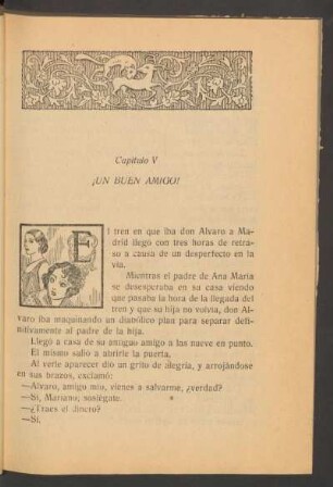Capítulo V - ¡Un buen amigo!