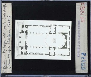 Paris, Saint-Philippe-du-Roule : Grundriss