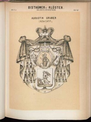 Taf. 49. Salzburg Erzbisthum. - Augustin Gruber 1824 - 1835