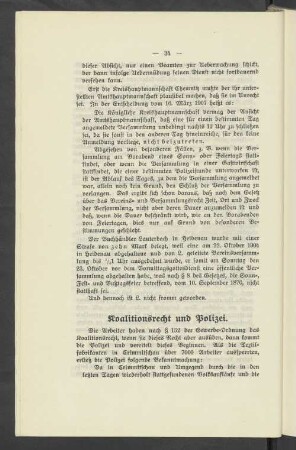 Koalitionsrecht und Polizei