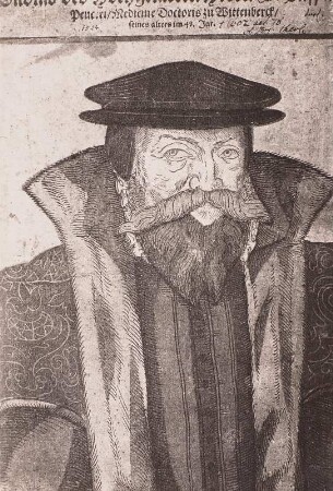 Bildnis des Philologen und Mediziners Kaspar Peucer