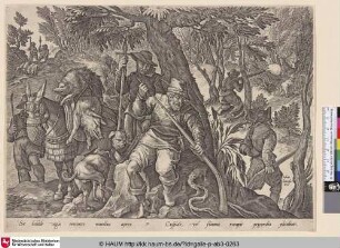 [Boar hunt with shotgun; Wildschweinjagd mit Gewehr]