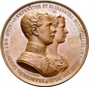 Lange, Konrad: Vermählung Franz Josef I. mit Elisabeth von Bayern