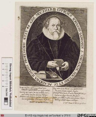 Bildnis Johann Gerhard