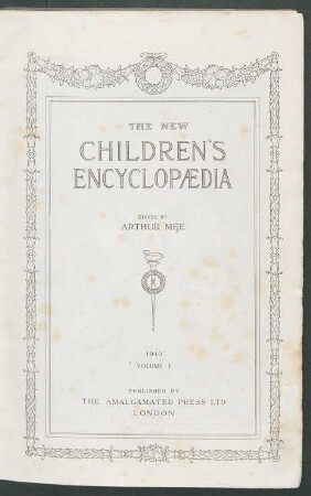 1: The new Children's encyclopædia